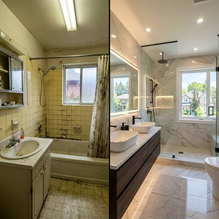 Bathroom remodeling service Oakville